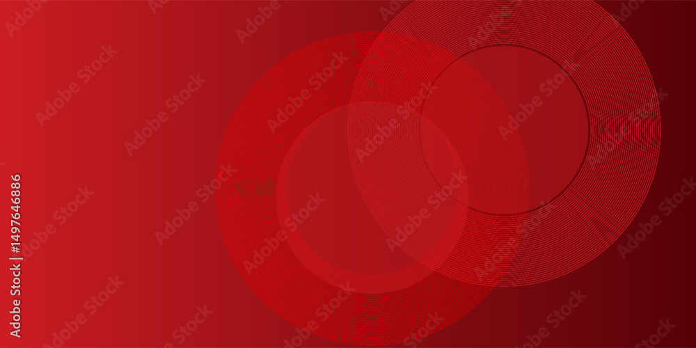 Poster red abstract background. dynamic shapes composition. eps10 vector