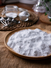 Fototapeta premium Isomalt or Maltitol sugar alcohol used as a sugar substitute and laxative.