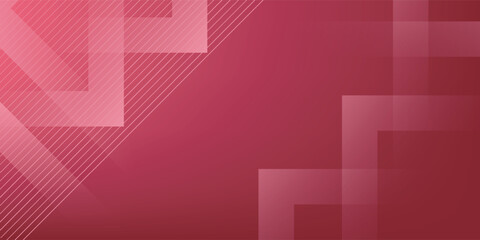 Fototapeta premium Dynamic fluid red geometric with colorful gradient background