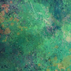 grunge background with green paint