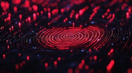 Abstract Fingerprint Pattern