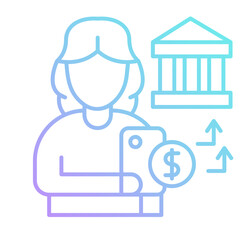 Bank Transfer Icon