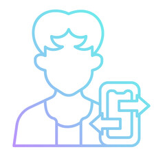 Digital Transfer Icon