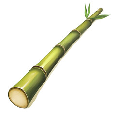 Fototapeta premium bamboo isolated on white