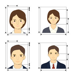 Sample illustration of ID photo
