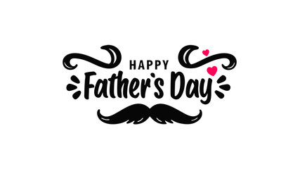 Happy Fathers Day Lettering