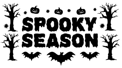 Spooky Season vector