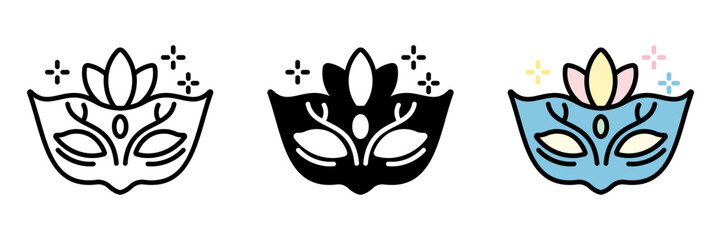 Mask is a party accessory worn on the face for fun or themed birthday celebrations.