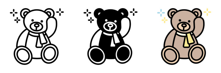 Teddy Bear is a cuddly stuffed toy often given as a birthday gift, especially for children.