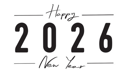 2026 happy new year 2025 countdown merry christmas 2026 happy new year 2025 celebration festival greeting event winter december january month 2026 holiday calligraphy hand written lettering 2026 year © StreetOnCamara