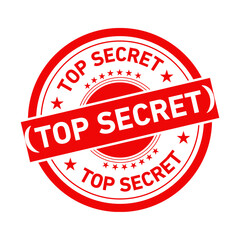 Vector vintage grunge rubber stamps for top secret, secret representation, and secret stamp