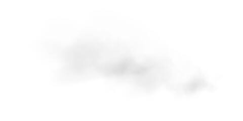 Soft Gray Smoke Trail on White Background – Realistic Misty Effect for Atmospheric Design, Visual Overlays, or Abstract Digital Art Projects
