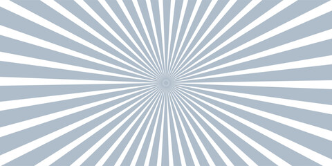 Ray sun light. Sunburst background. Radial circle line. Pattern starburst. Comic beam lines. Sun effect rays. Abstract firework. Concentration stripe. Cartoons lightning style. Vector illustration