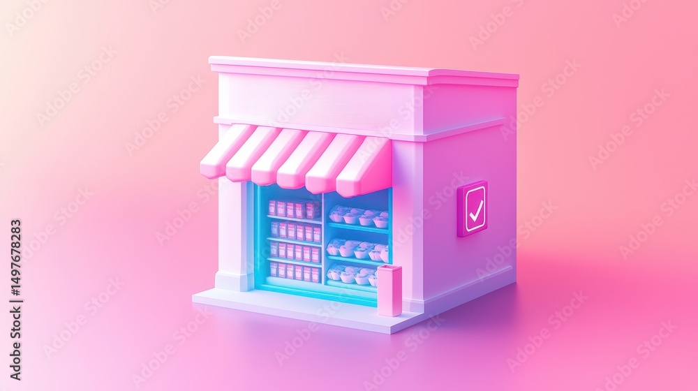 Poster store detail update screen with claimed status showing brand control and identity