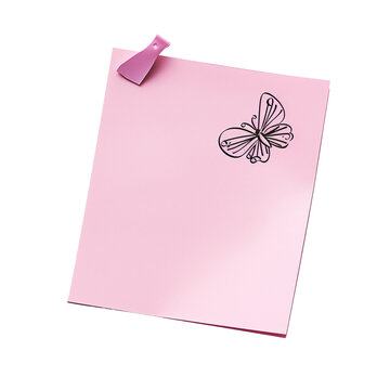 Nature butterfly Stickery Notes 