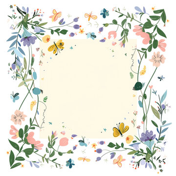 Nature butterfly Stickery Notes 