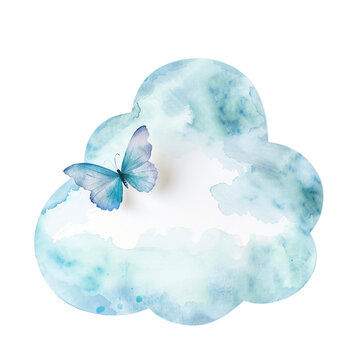 Nature butterfly Stickery Notes 