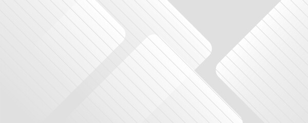 background design with diagonal line pattern in grey colour. Vector white horizontal template for business banner, formal invitation backdrop, luxury.