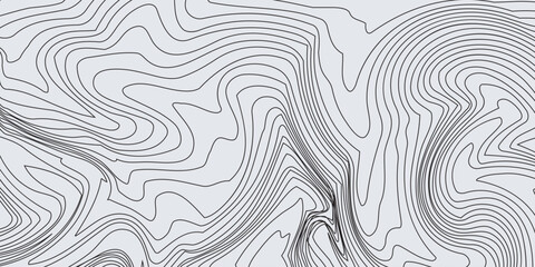 Obraz premium Topographic map lines background. Abstract vector illustration.