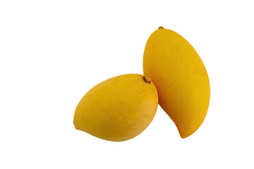 mango fruit isolated on white background