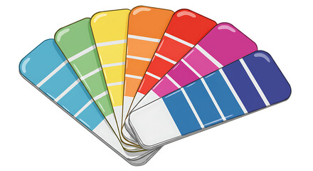 Color Swatches with Stripes