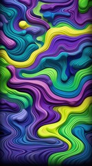 Fototapeta premium Abstract Colorful Fluid Background – Vertical Mobile Format (9x16)