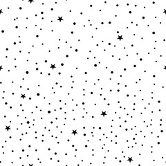 ink stars pattern background