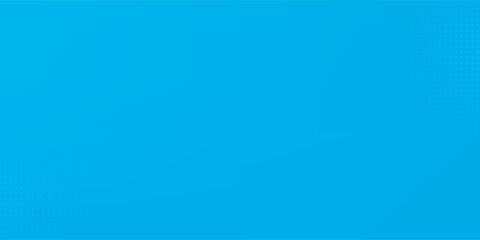 Halftone dots on blue background. Comic pop art style blank layout. Template design for comic book, presentation, sale or web banner. Vector illustration