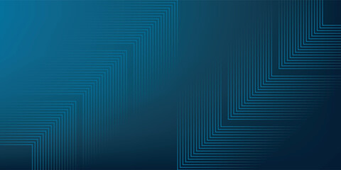 Blue christmas banner with shiny lines christmas tree. Xmas greeting card design. Suit for greeting card, invitation, cover, poster, party, backdrop, holiday banner, brochure, website, flyer