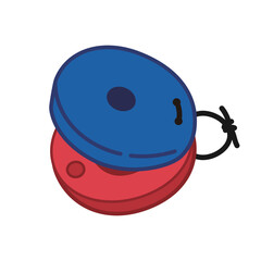 シンプルなカスタネットのイラスト