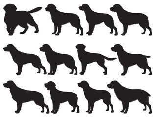 ENGLISH SPRINGER DOG SILHOUETTE