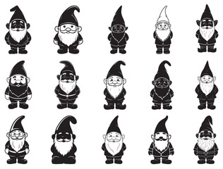 GARDEN GNOME SILHOUETTE