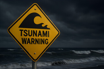 Tsunami Warning Sign: Urgent Coastal Safety Alert