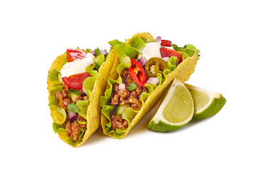 Indulge in these Delicious Tacos crafted with Fresh Ingredients and zesty Lime accents