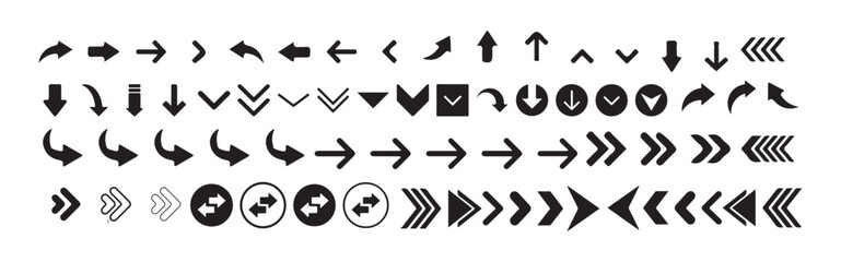 Set Arrow direction back website icon Vector Illustration, icons. Arrow icon. Arrow vector collection. Arrow. Cursor. Modern simple arrows, Victor illustration, eps 10.