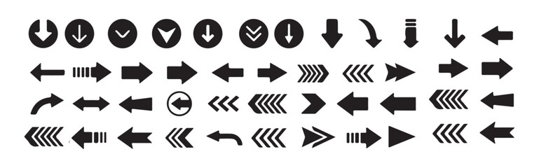 Arrows UI isolated icons set. Lock and unlock icon design vector circle template. vector icon flat design for , symbol, logo, icon, sign, app, Victor illustration, eps 10.