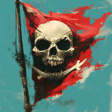 cripy pirates flag