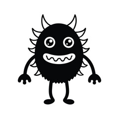 cute monsters flat colorful collection