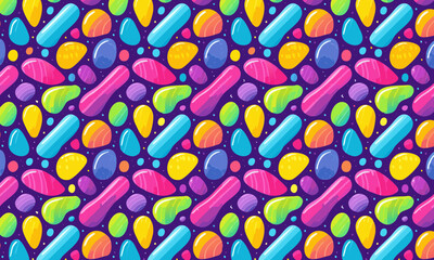 Psychedelic Marble: Abstract Flowing Color Pattern