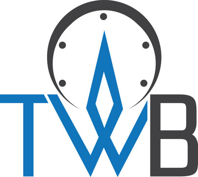 TWB Logo with Compass and Time Elements