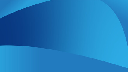 Abstract Blue Gradient Background with Smooth Blended Colors
