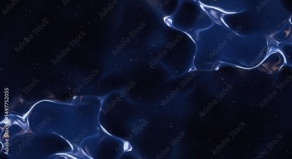 Poster abstract blue liquid texture background high-resolution image for design projects