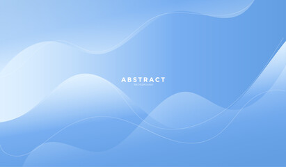 abstract blue wave background