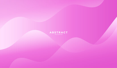 Abstract pink background with wave