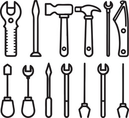 A clean outline of a shield icon, ideal for cybersecurity visuals, defense themes, and protective symbol design.