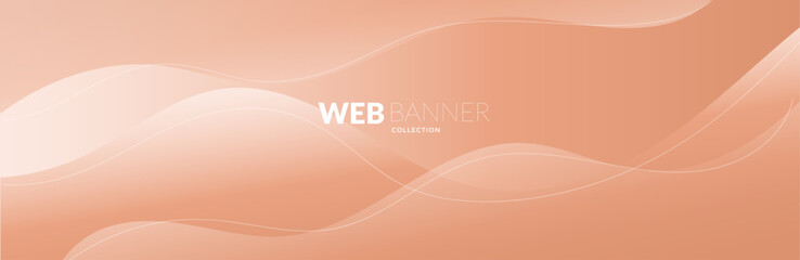 abstract pink background with waves