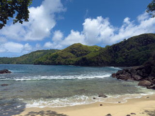 Pulisan Bay view in Manado, Northern Sulawesi, Indonesia