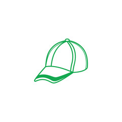 vector illustration of a baseball cap