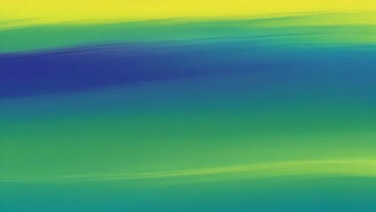 Abstract Green Blue Yellow Gradient Background Vibrant Swirls and Hues