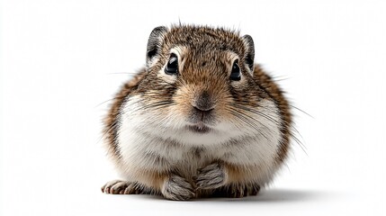 Cute Gopher Isolated on White Background for Design Projects